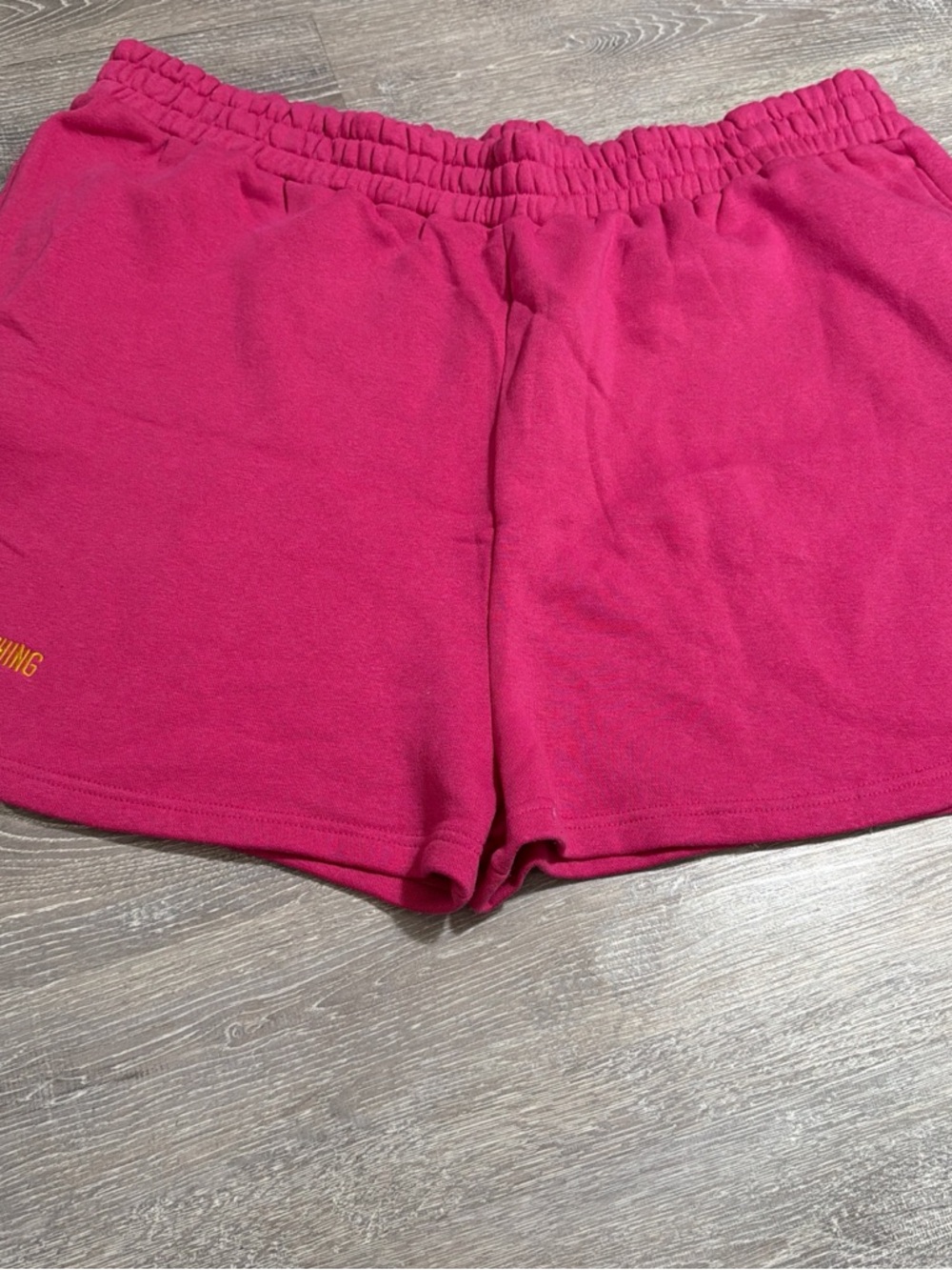 PrettyLittleThing Hot Pink Elastic Waist Casual Shorts